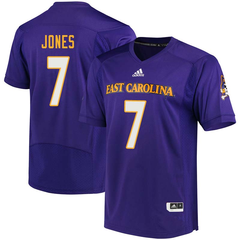 Men #7 Zay Jones East Carolina Pirates College Football Jerseys Sale-Purple